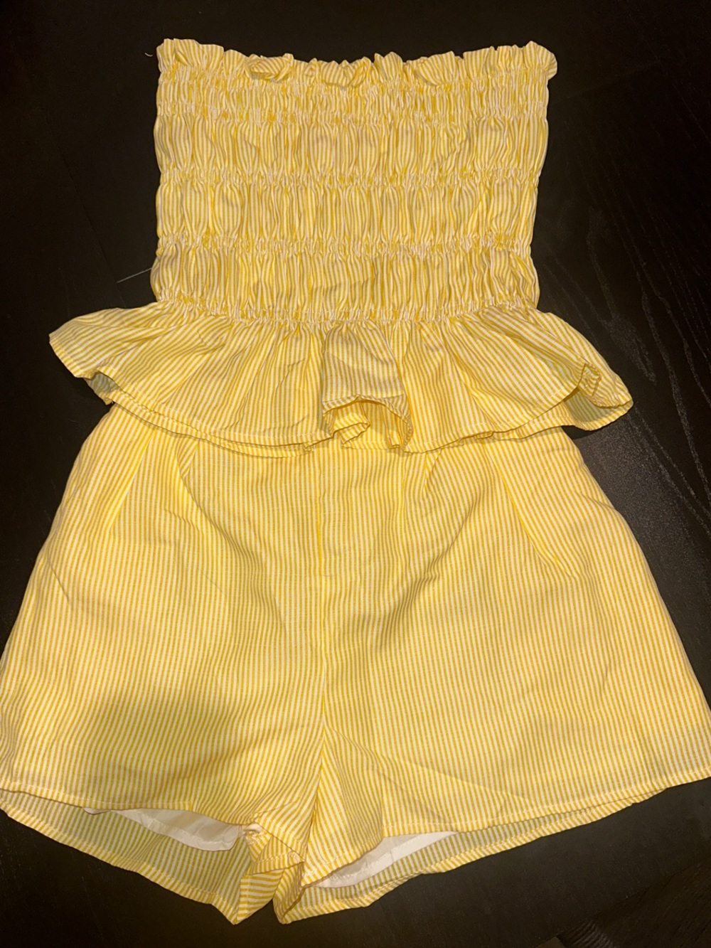 Yellow two piece set